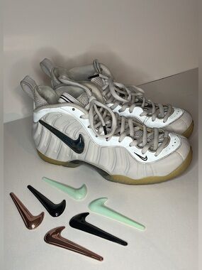 Nike Air Foamposite One White Men’s Size 9.5 | Extra Swooshes | No Box